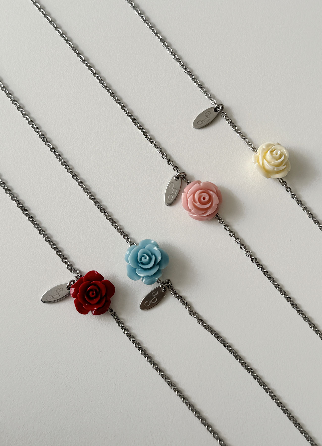 Rose Candy Chain Choker.(4color)