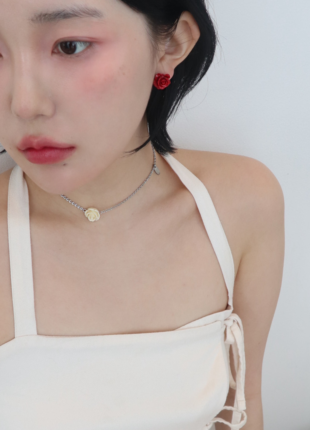 Rose Candy Chain Choker.(4color)